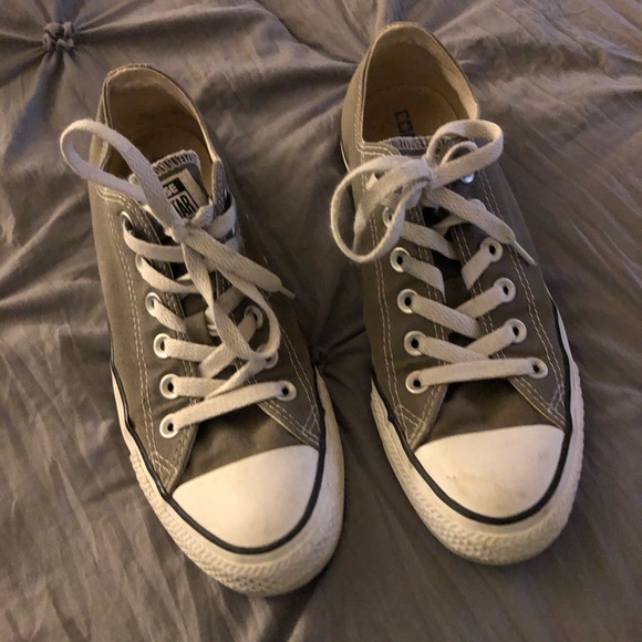 brown converse poshmark